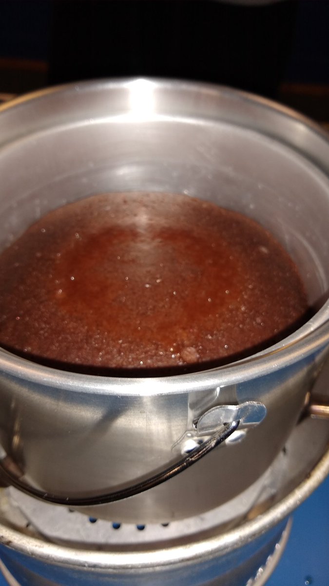 Can you make sponge cake in a trangia? Yes you can!