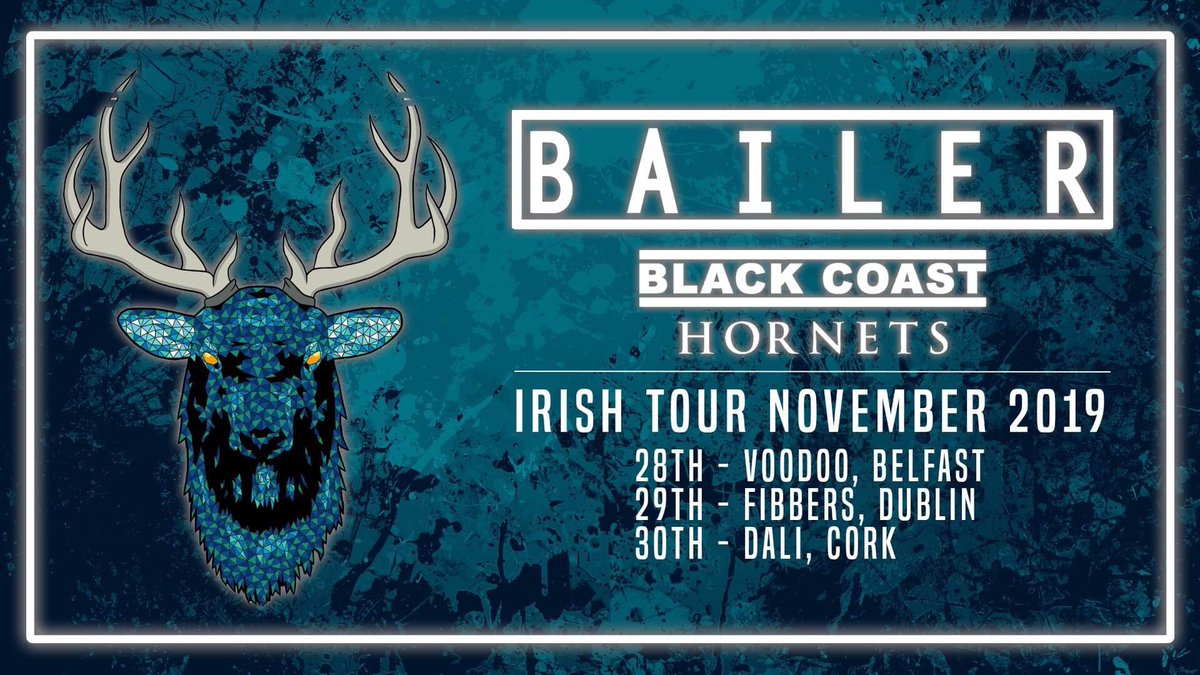 Belfast!! We’re playing <a href="/Voodoo_Belfast/">Voodoo Belfast</a> on Thursday night with our boys in <a href="/BAILEROfficial/">BAILER</a> <a href="/blackcoastuk/">Black Coast</a> and <a href="/nogreatloss/">No Great Loss</a> Get down nice and early and show the lads some love.