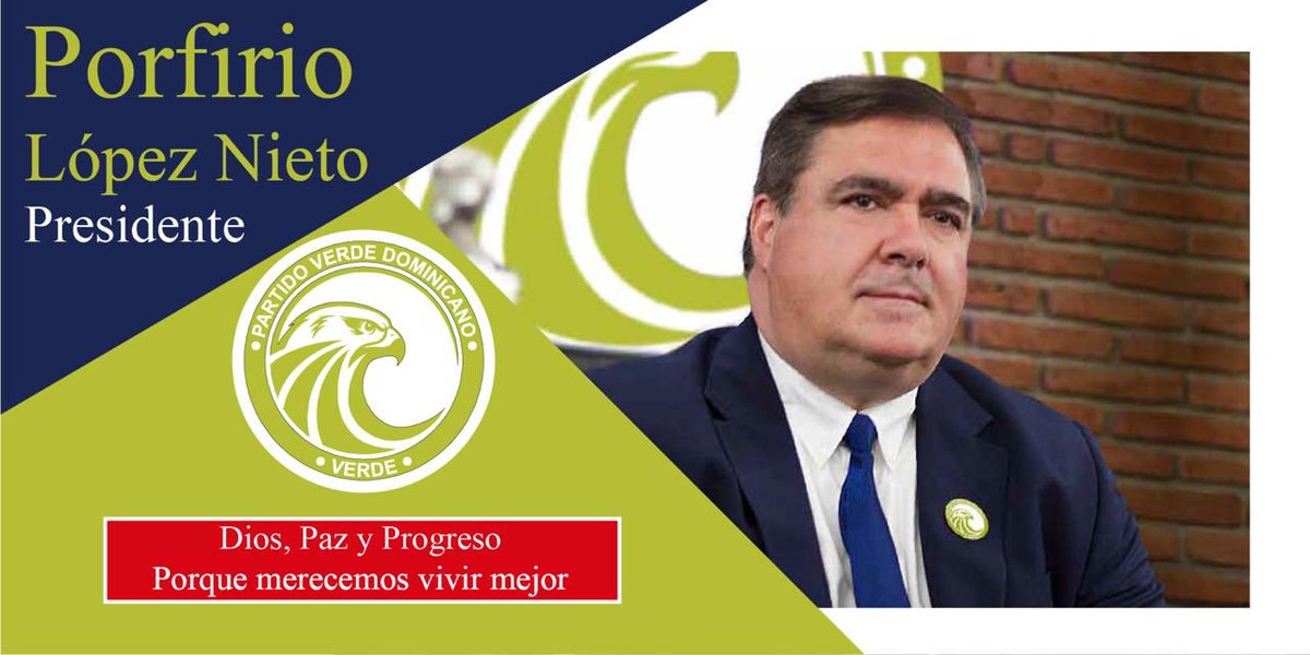 LAURAMARIAPORT5's tweet photo. Yo votaré por una mejor nación!#PorfirioLopezPresidente Vota18
#PorfirioPresidente @porfiriolopezrd @SimonVela3  @DanielLopezDC @SomosVerdesRD @telesistema11rd @CDN37 @TRANoticias @danawrysgarcia @DavidCepedaR @NelsonSoto22 @noelthomasrd @albierisss @wallypons @albertadam17 🇩🇴✊ https://t.co/ZZ2XTfeQ0v