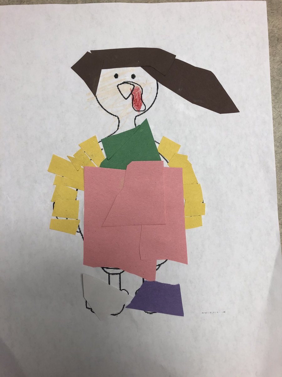 When you ask your students to make a disguise for their turkey and the disguise is you. 🤣🤣 ❤️#creativityatitsbest @wresWildcats #STEMed #art #seetheresemblance