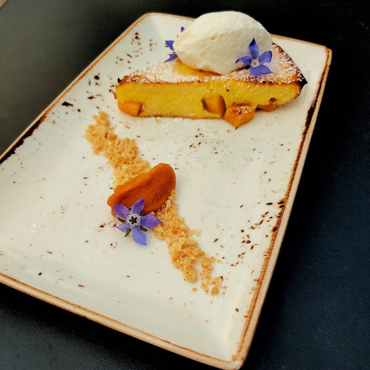 NEW DESSERT

Persimmon Clafoutis | Whipped Cream | Almond Crumble

Make sure you try it before it's gone!

#Rappahannock #RawBar #Restaurant #Dessert #New #NewDessert #Fall #FallMenu #Special #Local #LocalIngredients #Fresh #CLT #CLTEats #Charlotte #EatDrinkCLT #ParkRoad