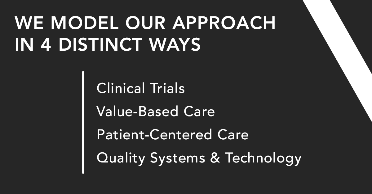 VOncology's tweet photo. Verdi Oncology models our approach in 4 distinct ways that work together to give physicians the necessary tools to treat the patient -- not just their disease. 

1. Clinical Trials 
2. Value-Based Care
3. Patient-Centered Care 
4. Quality Systems and Technology

#VerdiValues https://t.co/NjOSbb3GZb