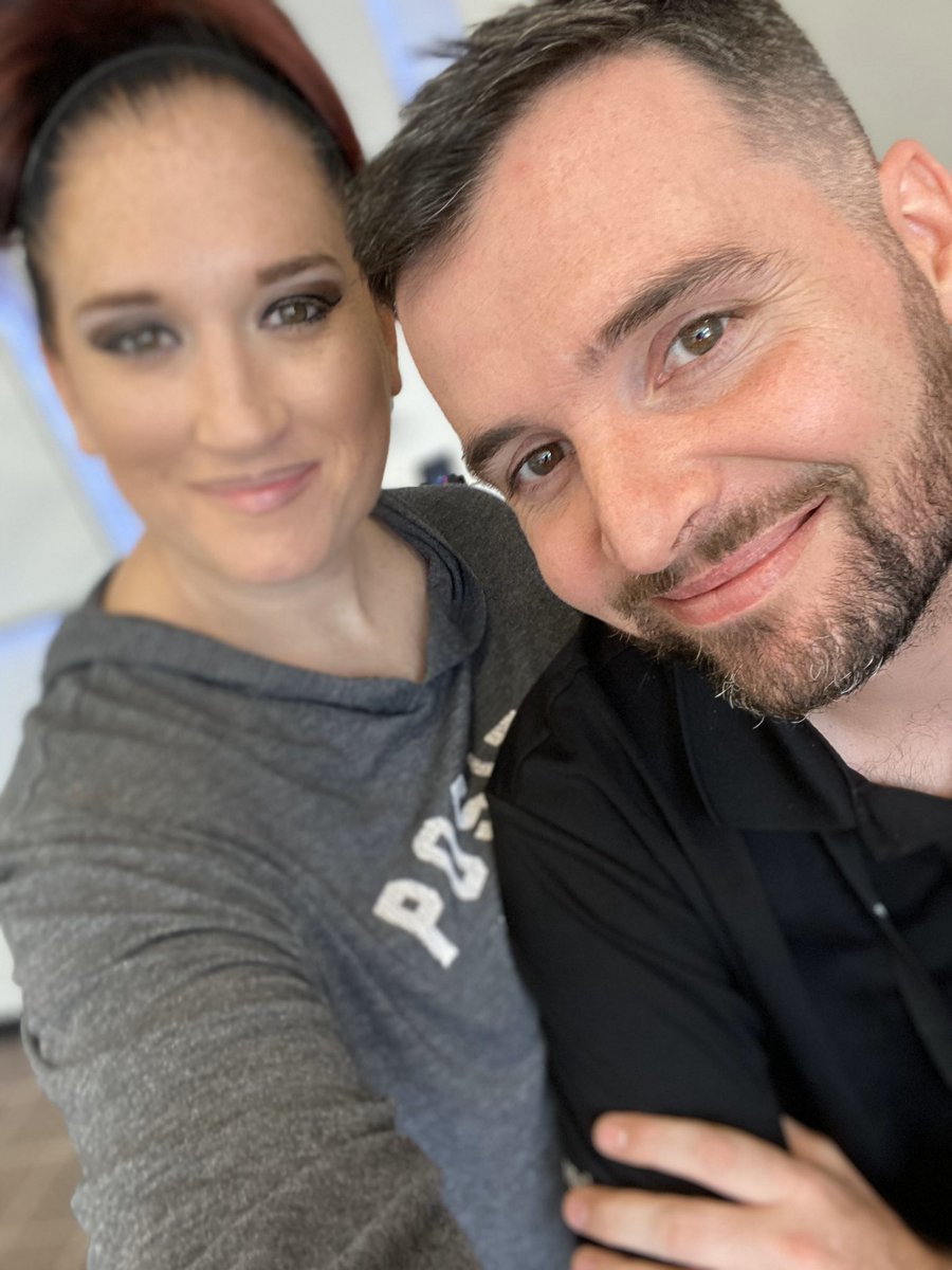 When you’re at work your co-workers end up being family. Let’s face it we’re together 99.9 % of our days. These two have been family since day one. #realones #family it was so good seeing you guys today ❤️