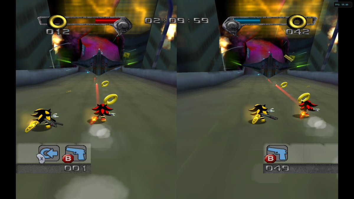 shcontest's tweet image. 2P Shadow The Hedgehog by @dreamsyntax_arc 

*Where's that damn player two?*