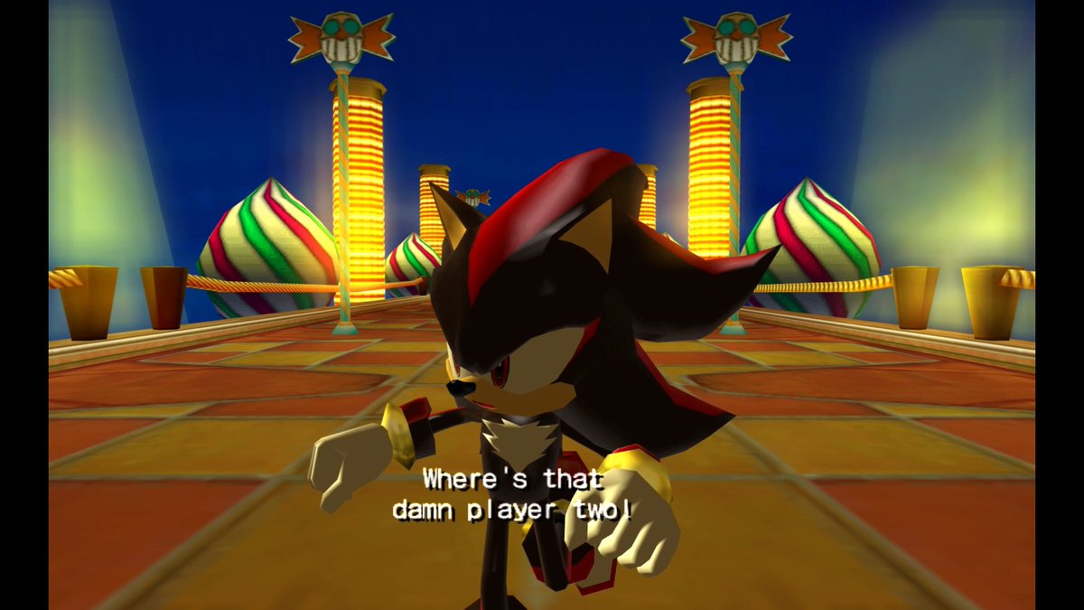 shcontest's tweet image. 2P Shadow The Hedgehog by @dreamsyntax_arc 

*Where's that damn player two?*