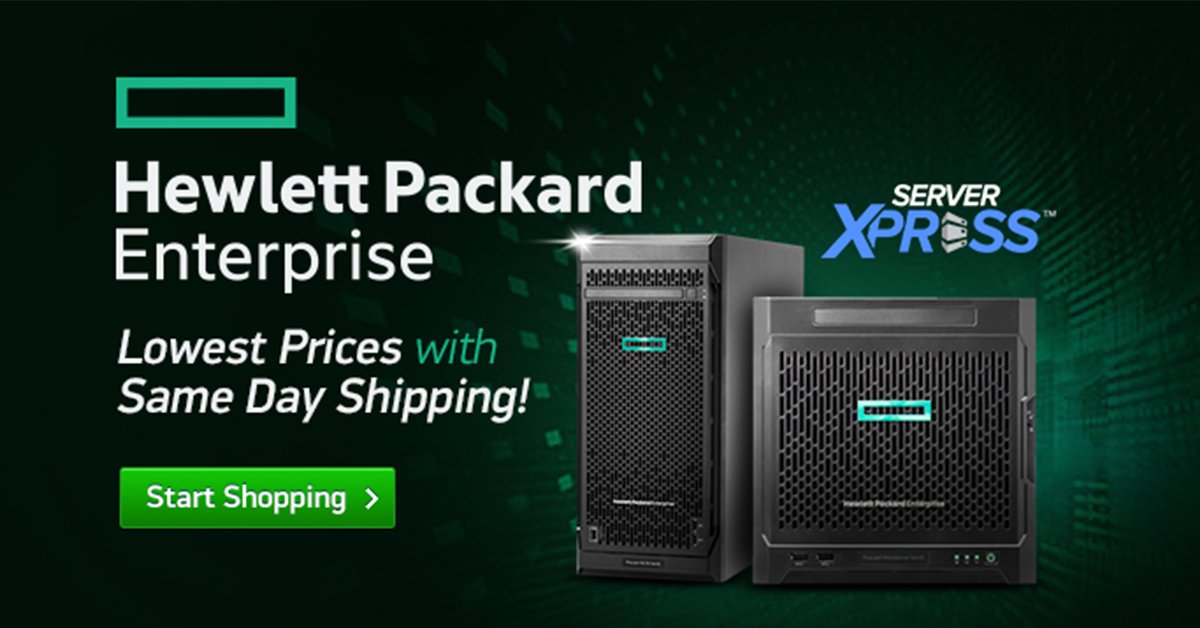 #HPE servers provide high performance to handle future growth. Ask our Server Experts for more info. Same day shipping! Learn More bit.ly/33cGdCf