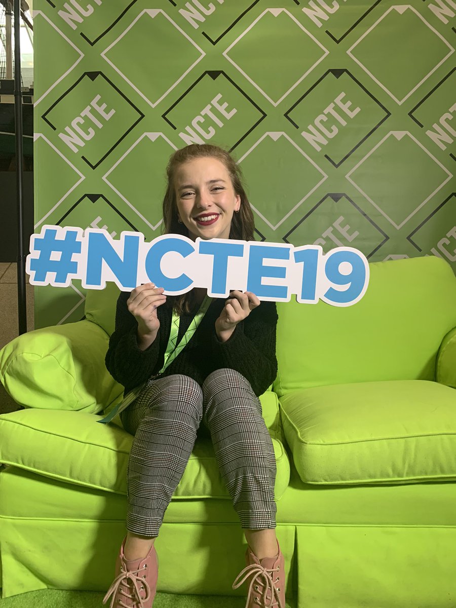 BABloomfield's tweet photo. You already know!! #NCTE19 https://t.co/16CF4bejmk