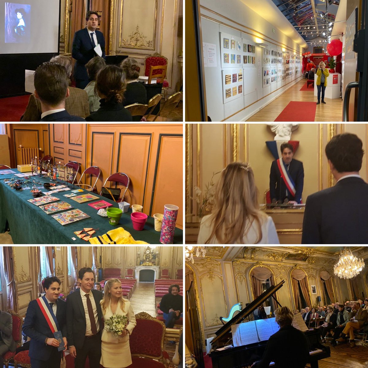 vbaladi's tweet photo. Retour sur les actualités de la mairie du 8e : Concert Cail avec nouveau concept, exposition du 111 des Arts, célébration de mariages, permanences d’élus, ITW, vente d’œuvres des pensionnaires de la résidence Beaucour, des actions et animations pour les administrés. https://t.co/76qv0mBl5O