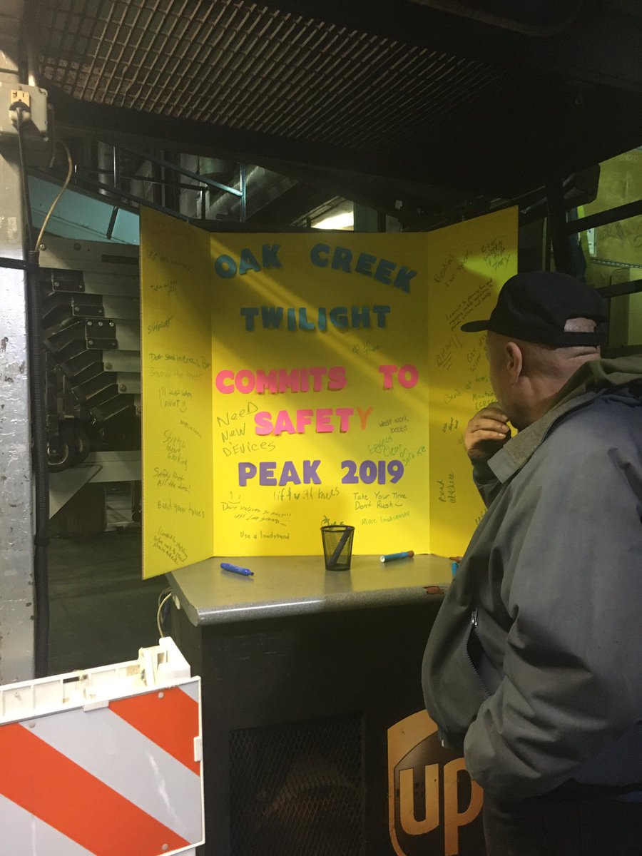 OAKWI TWI Commits to Safety Peak 2019 #SafetyFirstPeak2019