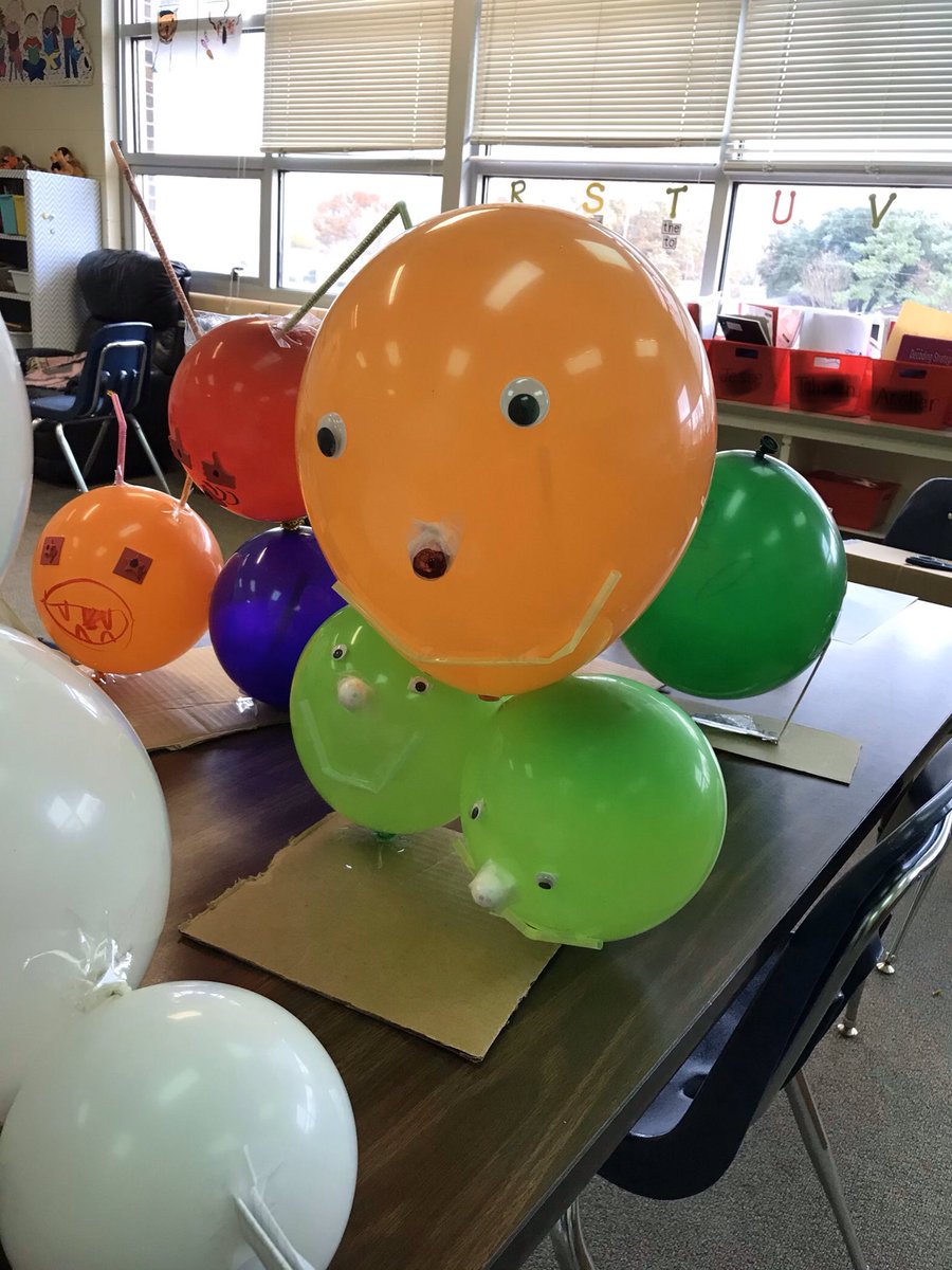 MSemtner's tweet photo. Watch out Thanksgiving Day Parade. These balloons are ready to soar down Broadway. #balloonsoverbroadway #STEM4ALL https://t.co/wJZQ7aHvMG