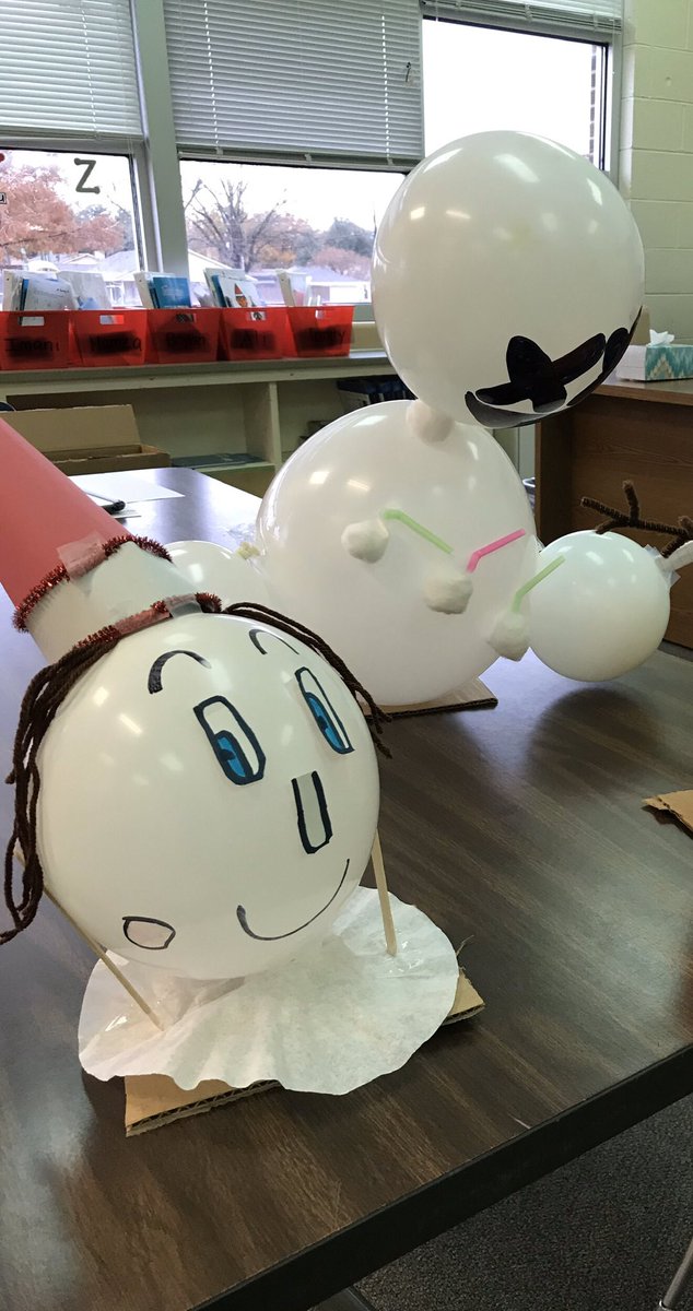 MSemtner's tweet photo. Watch out Thanksgiving Day Parade. These balloons are ready to soar down Broadway. #balloonsoverbroadway #STEM4ALL https://t.co/wJZQ7aHvMG