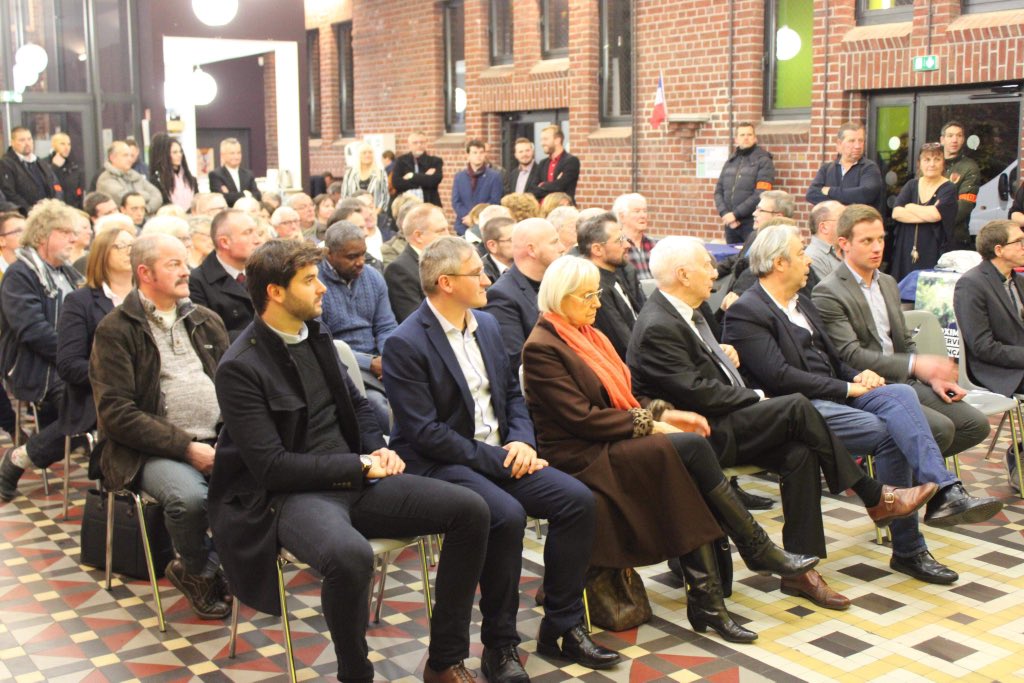 JulienOdoul's tweet photo. À #Roubaix, nous engageons la reconquête républicaine ! Merci aux militants de la puissante fédération du @RN_NordOff pour leur accueil chaleureux et leur sympathie. Merci à @sebchenu pour son invitation et le dynamisme qu’il impulse à son équipe. #Municipales2020 #RN59 🇫🇷 https://t.co/Ycpg06ZgmT