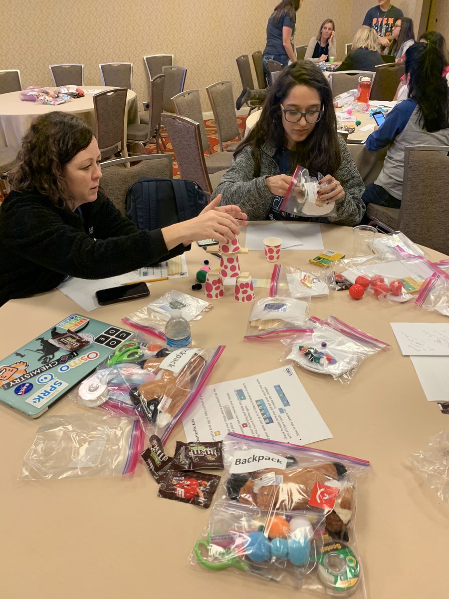 STEMKimLISD's tweet photo. #lisdstem at @TXScienceSTAT #teacherleaders sharing their expertise in a STEM classroom https://t.co/NuQNsJiyS3