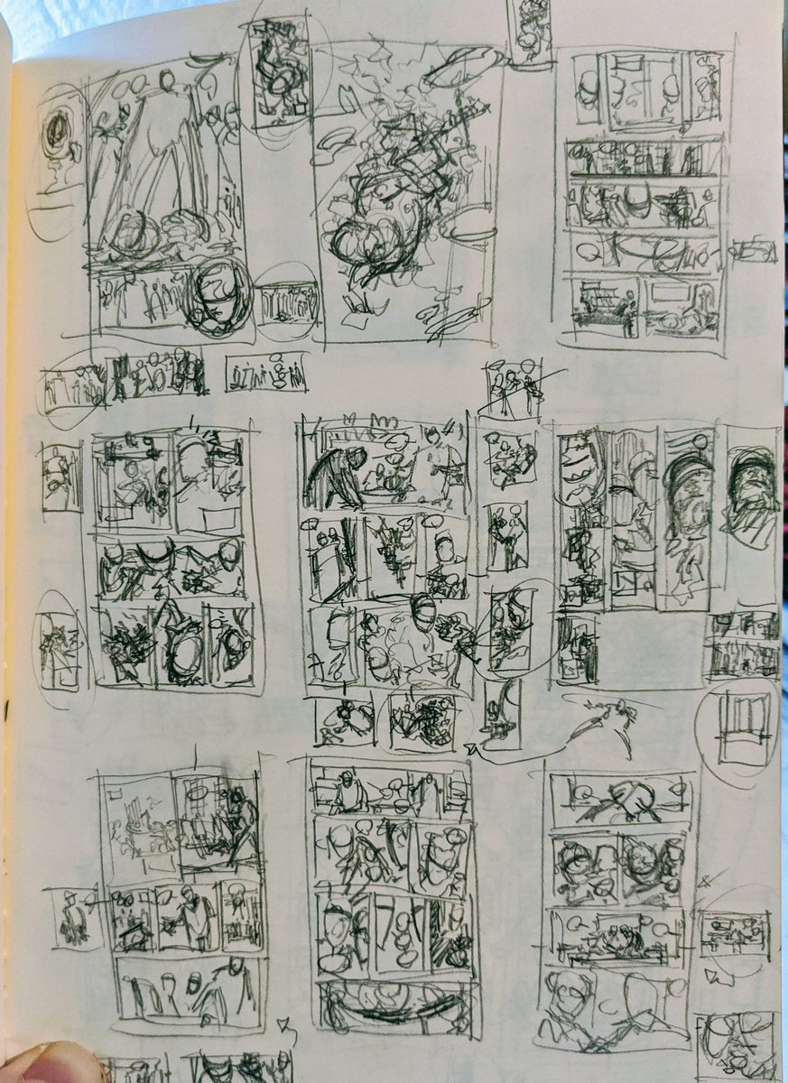 Don't share these very often. But came across these Mary Shelley and Thumbs layouts from a while back. 