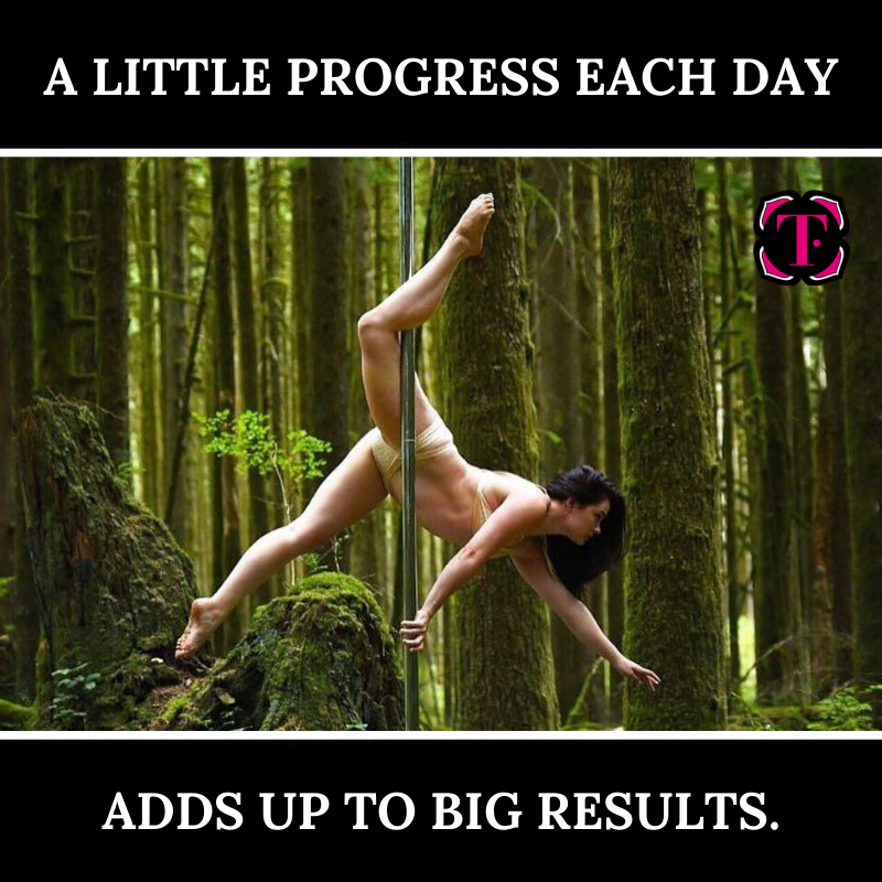 TantraTutorials's tweet photo. If you start today, you’ll be 100% better than you were yesterday. https://t.co/OvbdDsySW6 #poleinspiration #poledance #polefitness #tantratutorials https://t.co/EJe5OAa4GH