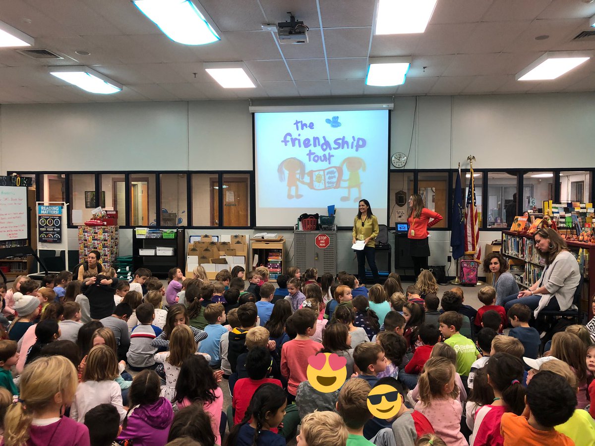 amymitchell8418's tweet photo. Thank you to @JillBosa and Water Street Book Store for bringing more amazing authors to SMS! Anika and Jamie you were amazing and we absolutely loved hearing about your writing and your friendship! 💕📚 Everyone go get your copy of Frank &amp; Bean and The Love Letter today! https://t.co/EDIrES2d2t