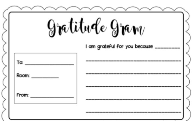 EganAngi's tweet photo. Love how @RanchViewMS is encouraging students to show gratitude for all staff this week. Especially love how my mathlete, aspiring engineer son chose to appreciate his band teacher for sharing her love for music! #SEL https://t.co/XOpSvaXfR4