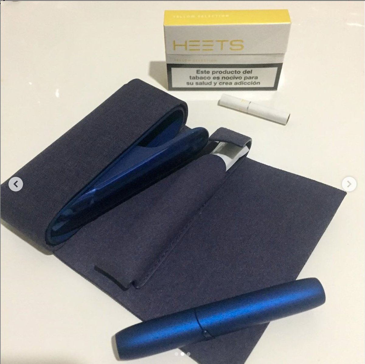 MaryHidalgo17's tweet photo. Llegó la funda azul para el IQOS 3 de mi hermana Gratis con mis 20 puntos! Gracias @iqos_comunidad @trnd_es 🥰😍👏🏻❤️ https://t.co/QdabvDncrW