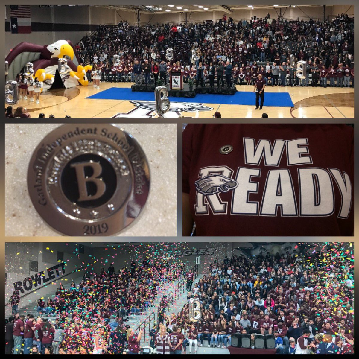 SonjaRoberts14's tweet photo. RHS Pinning Celebration. It was standing room only. So blessed to work side by side with a staff that see the potential in all students. We R One! @BlakeyNet @RHS_Eagles https://t.co/mkiGXcE1DA