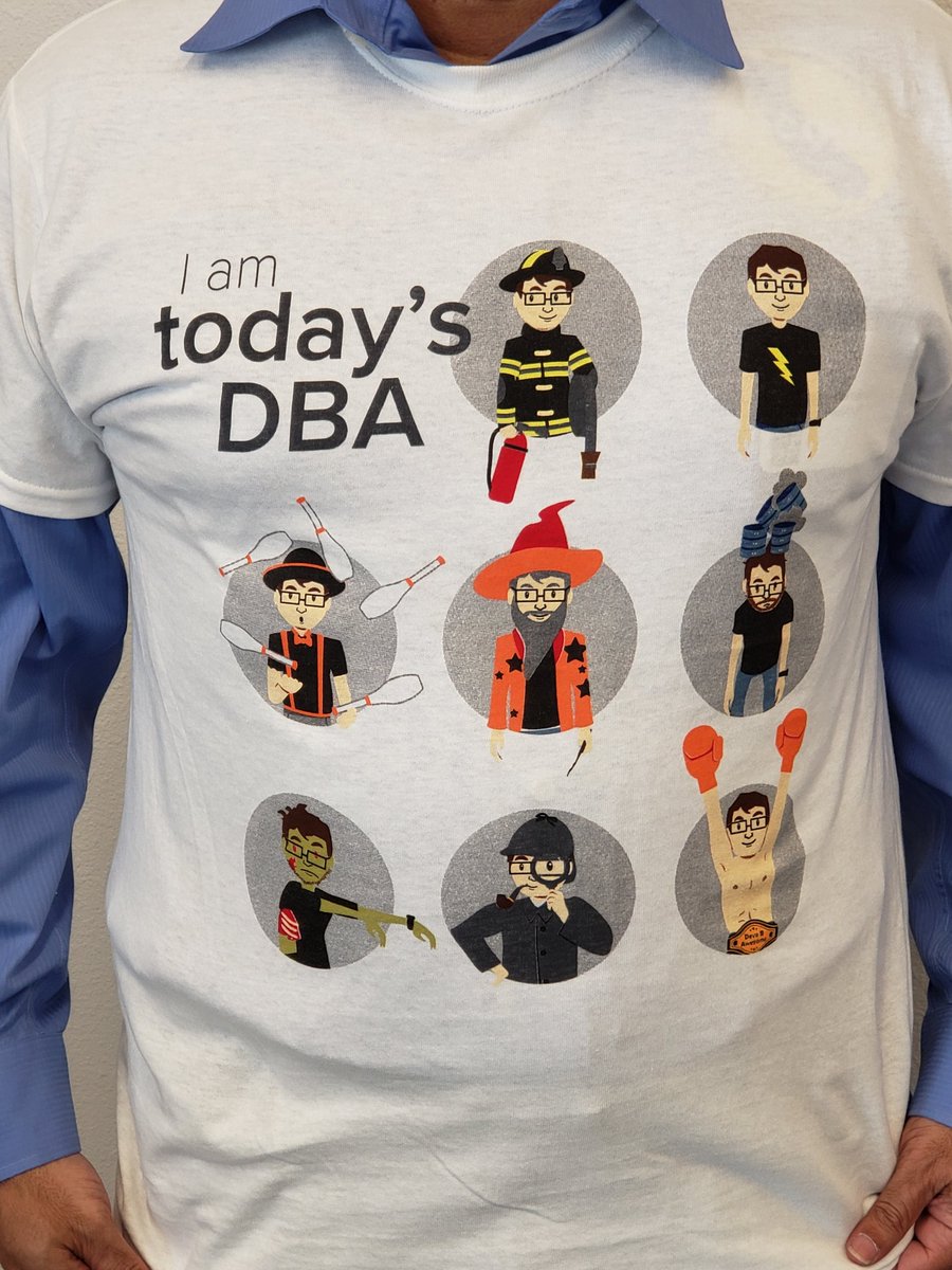 Iggy Fernandez (@oratweets) on Twitter photo Another day another <a href="/NoCOUG/">NoCOUG</a> conference. If you re in the USA and would like a T-shirt like the one in the picture, send your name, T-shirt size, and postal address to contact_nocoug@nocoug.org. Thanks you <a href="/SQLMaria/">Maria Colgan</a> for all the help. Another day another <a href="/NoCOUG/">NoCOUG</a> conference. If you re in the USA and would like a T-shirt like the one in the picture, send your name, T-shirt size, and postal address to contact_nocoug@nocoug.org. Thanks you <a href="/SQLMaria/">Maria Colgan</a> for all the help.