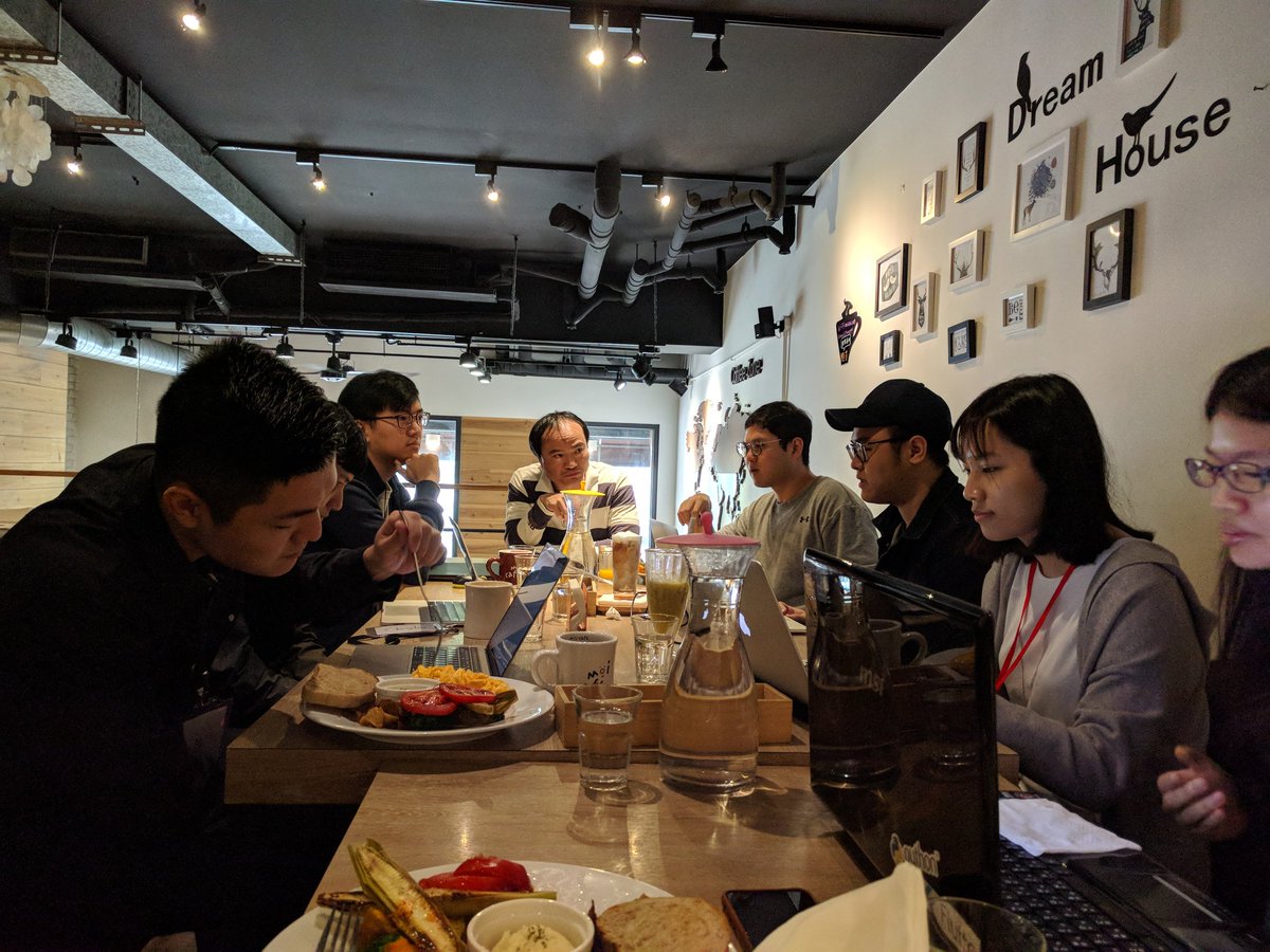 WWCodeTaipei's tweet photo. #FlutterBrunch is on! 🍳 Every month we will meet some @FlutterDev euthanasists in #Taipei to share and practice the new widget 🔥 

We also have a monthly newsletter here: https://t.co/xmR1SgUTid https://t.co/R88CE6tCz5 https://t.co/YYmg1I4ieW