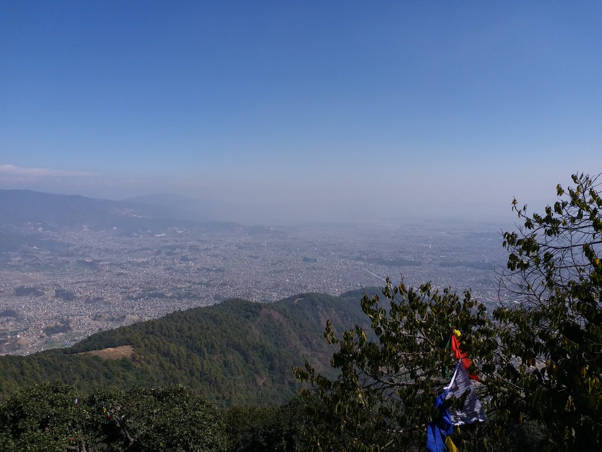 srpaudel's tweet photo. #Kathmandu Valley from #Jamacho, top point of #NagarjunHill. https://t.co/GOhPAhgs3e