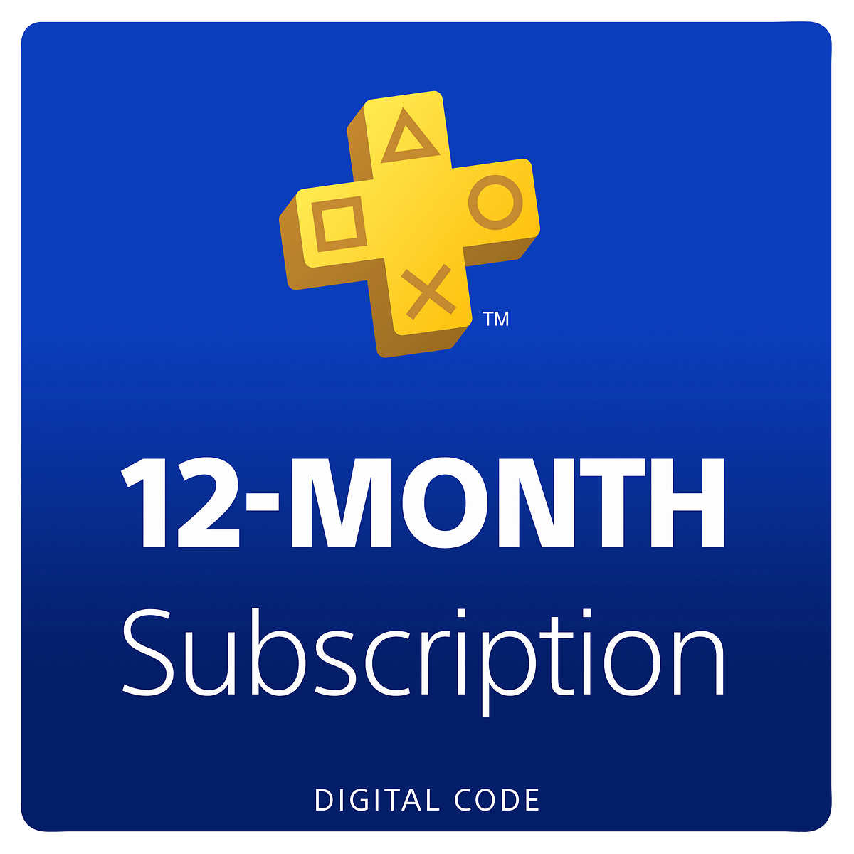 12 Months of PS Plus (Digital Code)