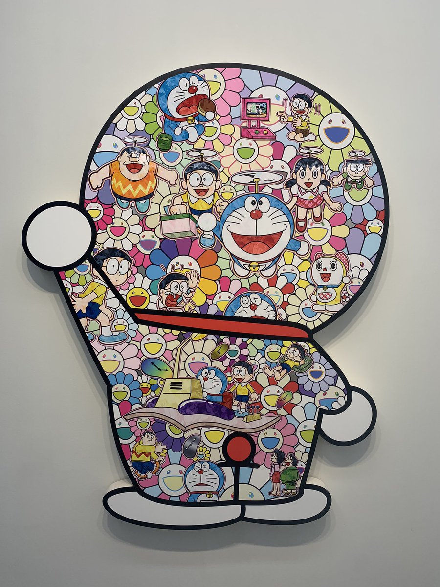 estavoyerR's tweet photo. Doraemon x Takashi Murakami 🌼 @galerieperrotin #takashimurakami #galerieperrotin https://t.co/IyzQThWM9q