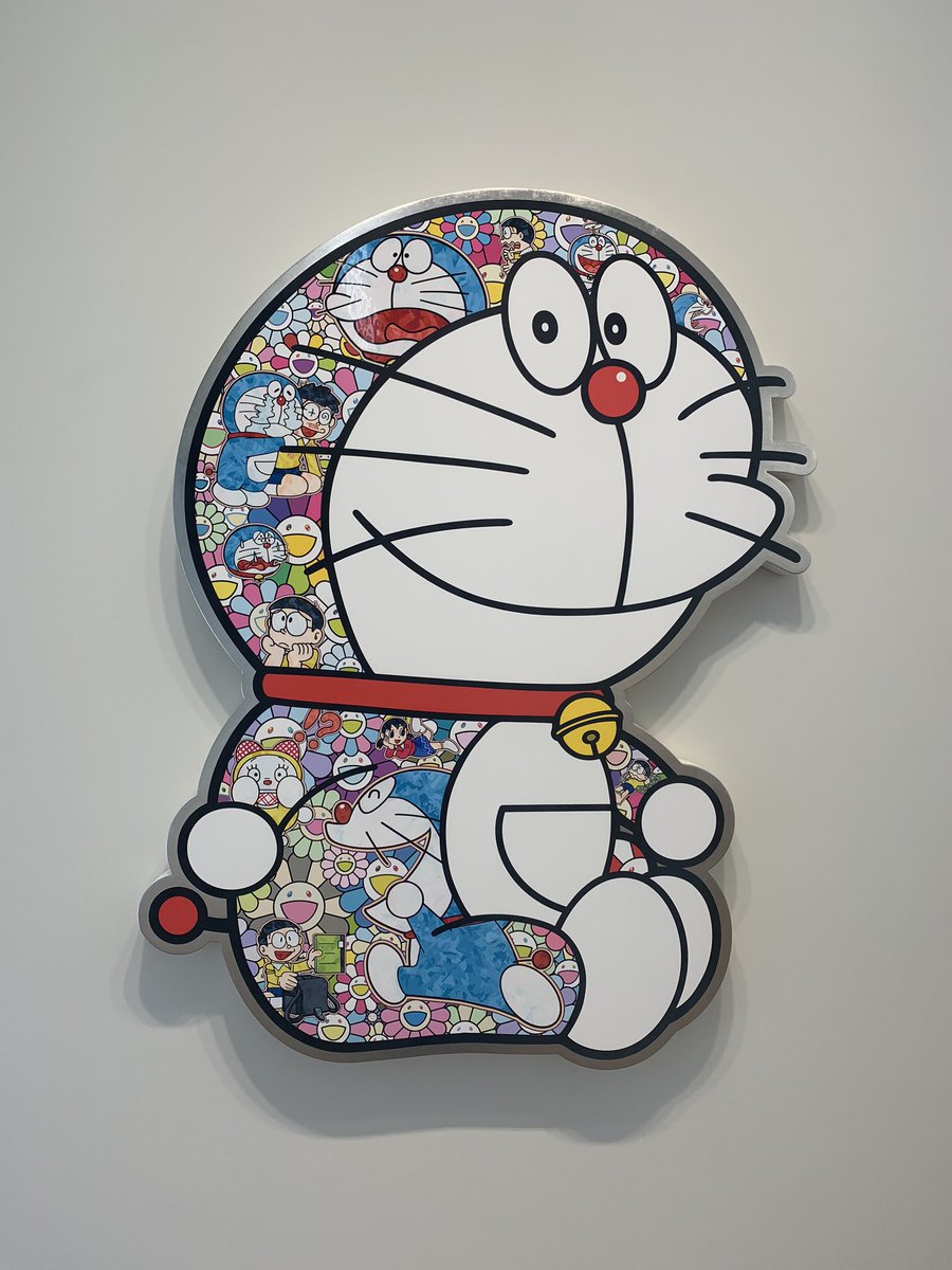 estavoyerR's tweet photo. Doraemon x Takashi Murakami 🌼 @galerieperrotin #takashimurakami #galerieperrotin https://t.co/IyzQThWM9q