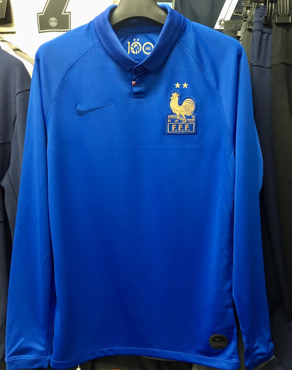 サッカーショップfcfa 実店舗open Al Twitter フランス代表 100周年記念 ユニフォーム 入荷 フランス サッカー 連盟の設立100周年を記念して作られたレアユニフォーム入荷しました France 19 Nike Centenary 長袖 Sサイズのみ弱冠数あります Qolyさん