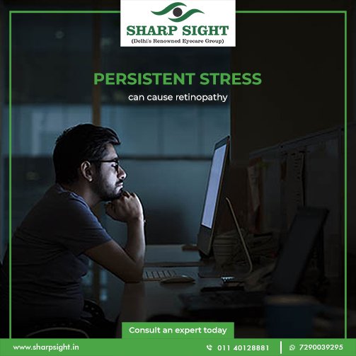sharpsightdelhi's tweet photo. Persistent Stress
Can Cause Retinopathy
Consult An Expert Today Call 01140128881 or Whatsapp 7290039295
#EyeCare #EyeTips #Eyes #Retinopathy #persistentstress #stress #eyetreatment #eyedoctor #eyeexpert #EyeHospital #Health #healthtips #healthcare https://t.co/0gh1VDRFsu