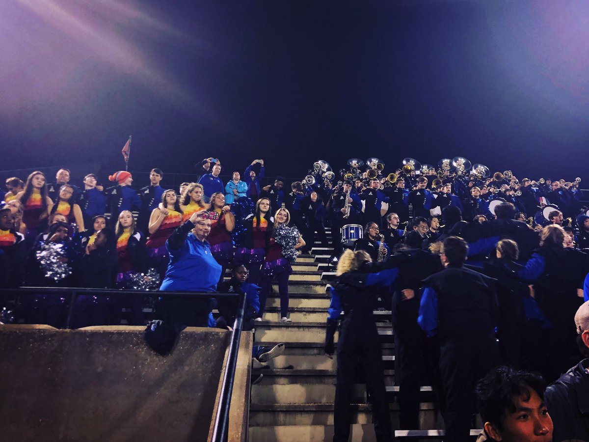 JoshWine's tweet photo. Amazing end to the season with @AuburnHighFB and the @acs_bands, who played hard until very end. So proud to be a part of such a great family in @AuburnCityEdu where every team/band/cheer member matters.  #AllForward #NeverSettle #FinalFiesta @AHSAuburnTigers @AJHSBands https://t.co/wniz6RoxrS