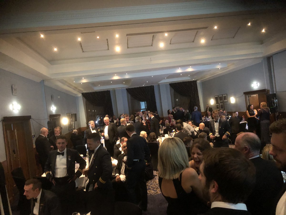 What an occasion!!  Supporting the RAF Aerobatic Team - the Red Arrows at their end of season guest night - what an amazing Team - respect!!