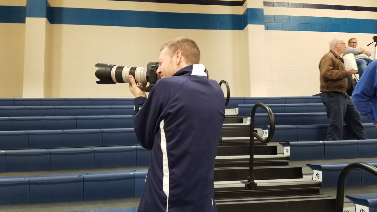 The most dedicated Triton at Iowa Central. Thank you Paul DeCoursey for always being there to show us #TheTritonWay