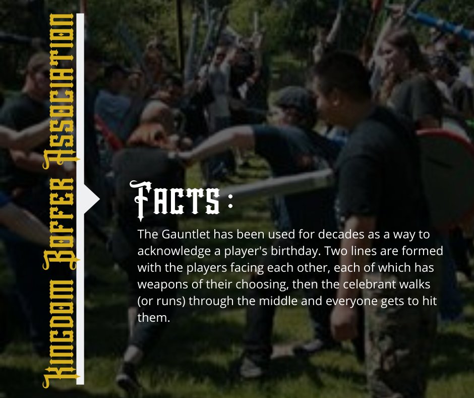 KBAStrifeland's tweet photo. Would you run the Birthday Gauntlet?

#kingdombofferassociation #KBAStrifeland #foamfighting #kingdomboffing #auburnwa #boffercombat #boffering #ducttapewarrior #boffercombat #kingcountywa #washington #beakidagain #getoutside #funforteens #bofferfighting #auburnwashington https://t.co/T2KKJZcAsn