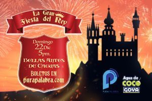 “La gran fiesta del Rey” en Caguas el 22 de diciembre. 🎟️Boletos en #TicketCenter y sus puntos de ventas participantes alrededor de la isla. ☎️787.792.5000 💻 buff.ly/2Ql0JOa