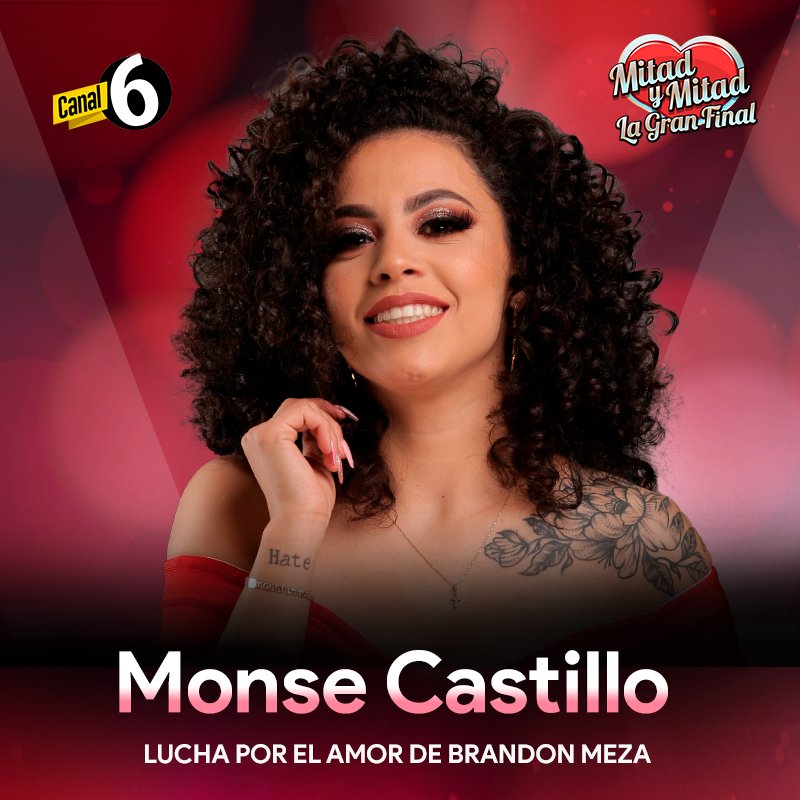 multimediostv's tweet photo. ¿Quién será la otra mitad de @brandon_meza? #MitadyMitadLaGranFinal

¡Apoya a tu favorita!

RT 🔁 @_soylachinna 
Like ❤ Lorena García https://t.co/8oxJXu0sXY