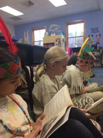 karlasanders73's tweet photo. Enjoying a short holiday story before Feast time... 
@karlasanders73 
@PLPLowerSchool https://t.co/qYOwc9WkUa