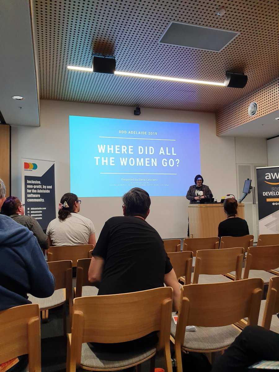 Excellent question 🤔 <a href="/elenacasciano83/">Elena Casciano</a> #DDDAdelaide