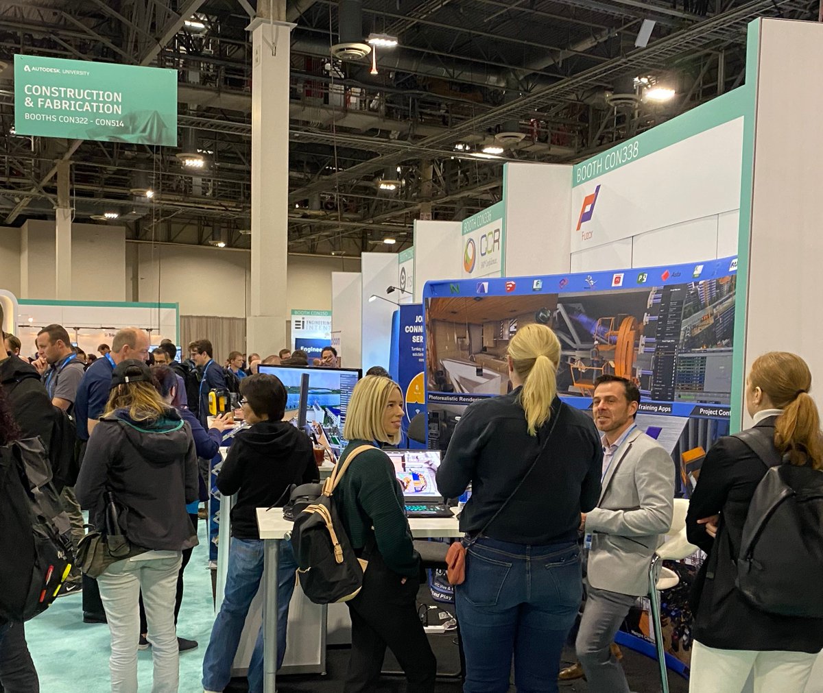 BIMExtender's tweet image. We had a great time showing our fans all the new features and updates included in the recent R2 Release at Autodesk University, Las Vegas. To learn more, request a demonstration and we will show you what Fuzor can do! #AU2019 #AU19 #Fuzor #4D #VDC