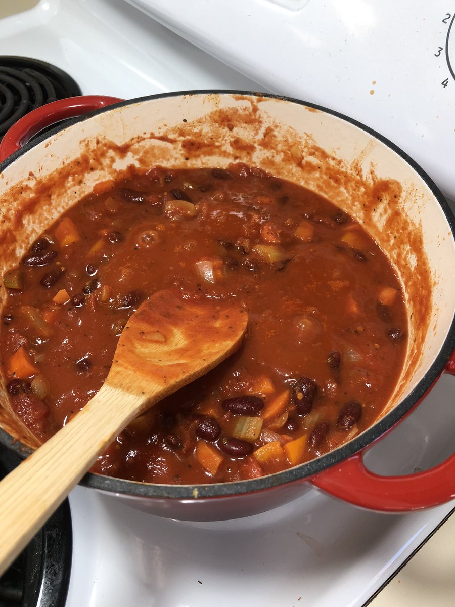 PWarecki's tweet photo. HFA chilly day? Chili for breakfast! https://t.co/UWTIFAjOO3