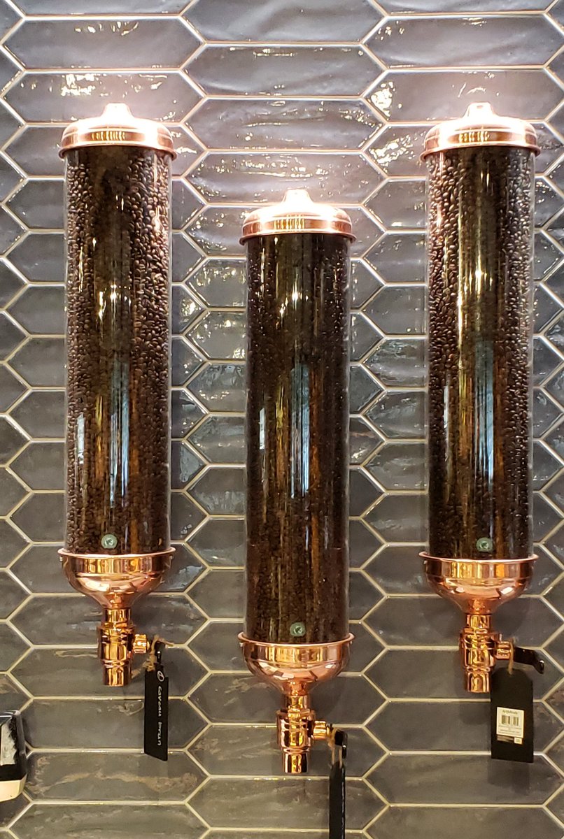 Check out our Shiny Copper Coffee Bean Dispensers. Many colours and sizes. #javahill 
javahill.coffee/t/retail-coffe…