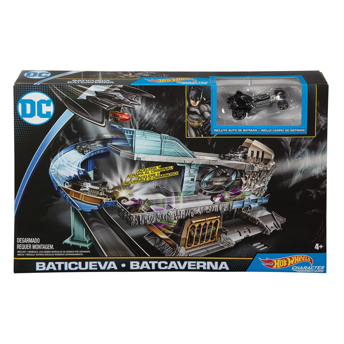 The Hotwheels Batcavebecause....they bought a license