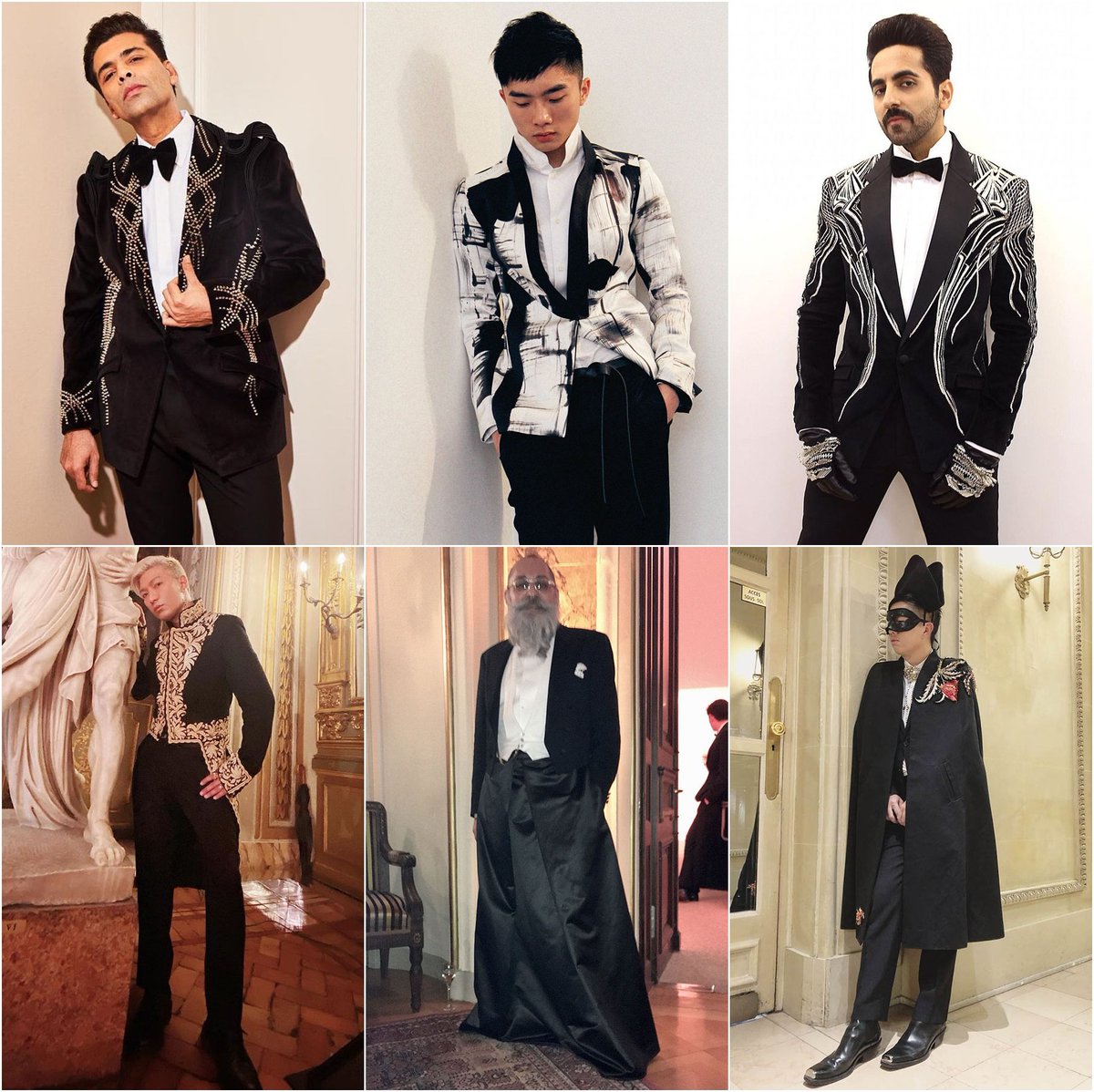 mennmenswear's tweet photo. Best Dressed Men

#karanjohar #gauravgupta #nikitajaisinghani #jocelynyih #gustavolins #ayushmannkhurrana #ishabhansali #bryanboy #giambattistavalli #hm #geroldbrenner #declanchan #ronaldvanderkemp #fashion #style #menswear #mensfashion #menstyle #eveningwear #formalwear #roundup https://t.co/7ziMaB2b0A