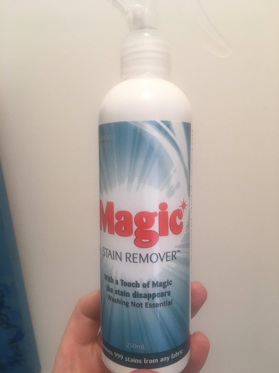 RobGilesTweets's tweet photo. My family is prone to blood noses. Usually a stain would be a cold water soak and 2-4 washes. This stuff was a one-hit deal, one wash. Scored it for half price, worth full. 5/5 #robreviews https://t.co/ED6xbuOEHe