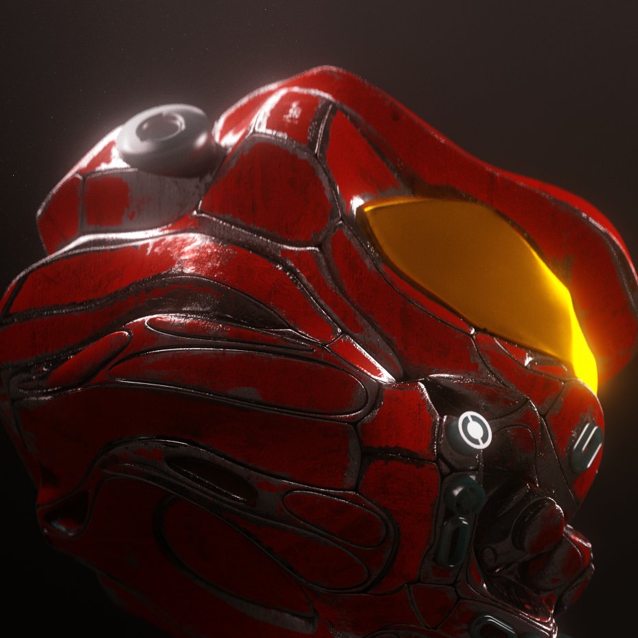 SwordfishSF's tweet photo. Some more fun with Substance Painter on a old Zbrush helmet Mesh.
#swordfish #zbrush #aafx #ibelieveinswordfish #3ddesign #3dmodeling #conceptart #substancedesign #substance #swordfishsf #vfxfriday #c4dart #c4drender #cinema4d https://t.co/MnxWQ1C4A7