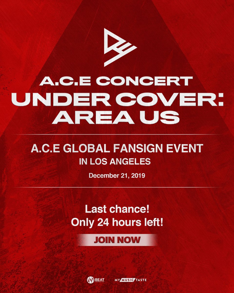 Mymusictaste On Twitter Last Chance The Draw For A C E Global Fansign Event In Los Angeles Closes Tomorrow Choices Hurry To Join Https T Co 7pvvxi979z Your Chance To Become The Chosen