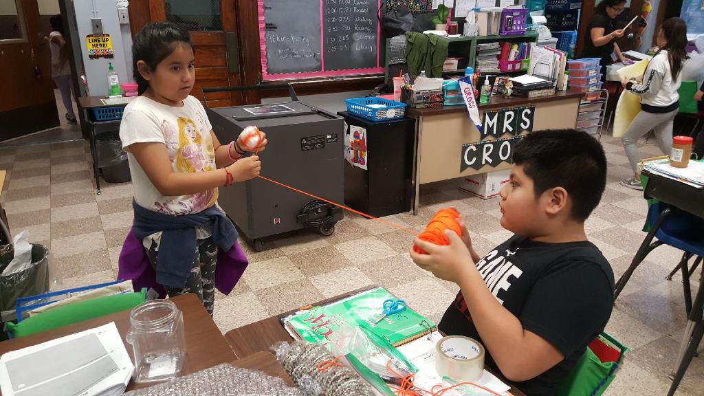 MrsCross8's tweet photo. My little engineers creating models #eggdropproject @CliftonSchool12 #cliftonconnects #pandapride @CliftonSupt https://t.co/NyuPDXPY59