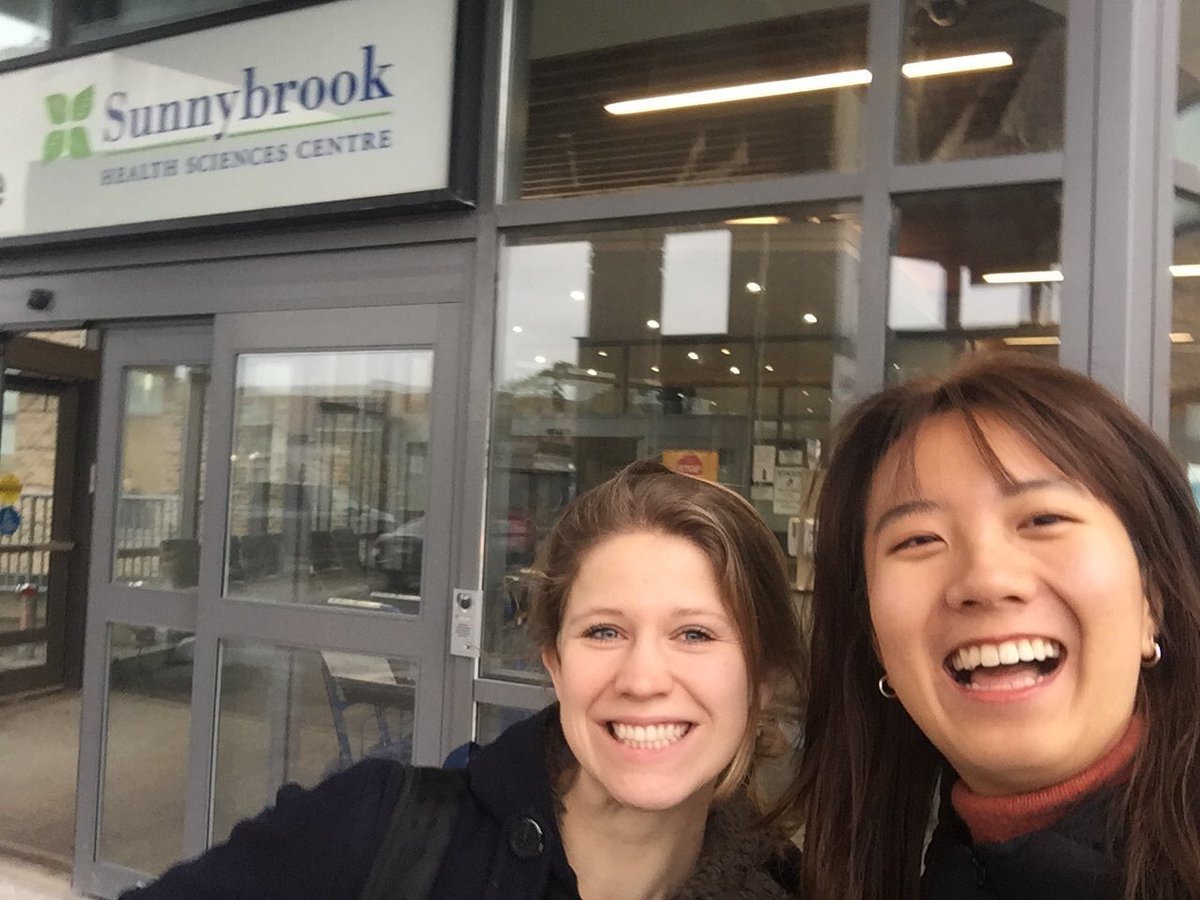 sarahpaark's tweet photo. DAY 3 of @HSFCSR #SPiN2019 (yesterday) Part 1: arrived at @Sunnybrook, had a great talk by Dr. Rick Swartz, visited various labs like Drs. Aubert, McLaurin, Stefanovic, learned how to locate strokes on MRIs with Dr. Sandra Black’s lab... https://t.co/d8tS3IqdHM