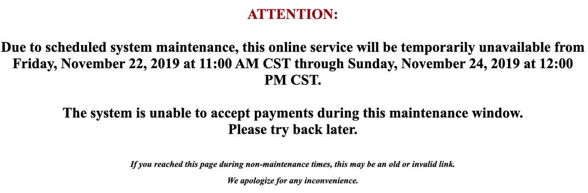 RussJBennett's tweet image. A 48 hour maintenance window on a server indeed makes life easier for one person, but not the user. #ux #uptime